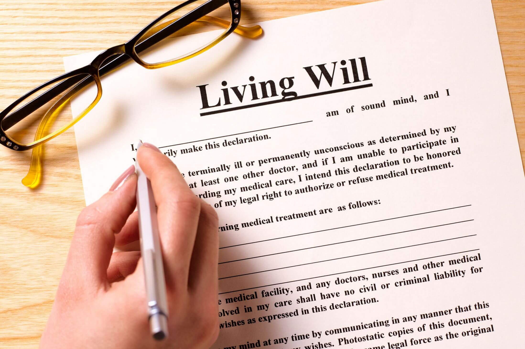 Living Will and Health Care Power of Attorney